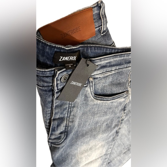 *NWT* Zanerobe - Joe Blow Worker Blue Denim Jeans in Size Mens 30 - Picture 5 of 16